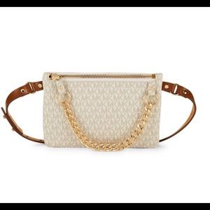 MK Fanny Pack with chain- Monogram